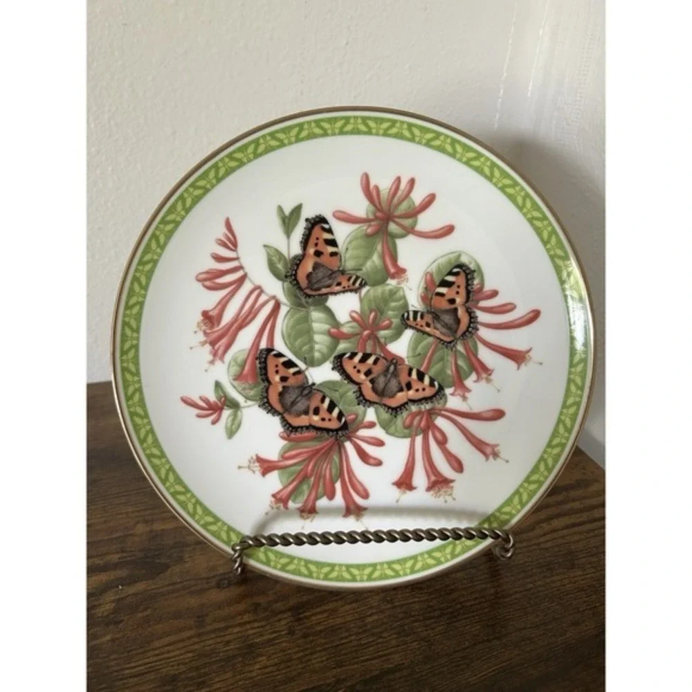 Butterflies Of The World Wilkinson Franklin Plate 83' Small Tortoiseshell